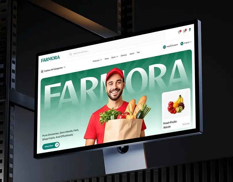 Grocery ecommerce website