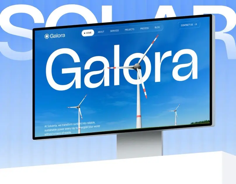 Solar energy website