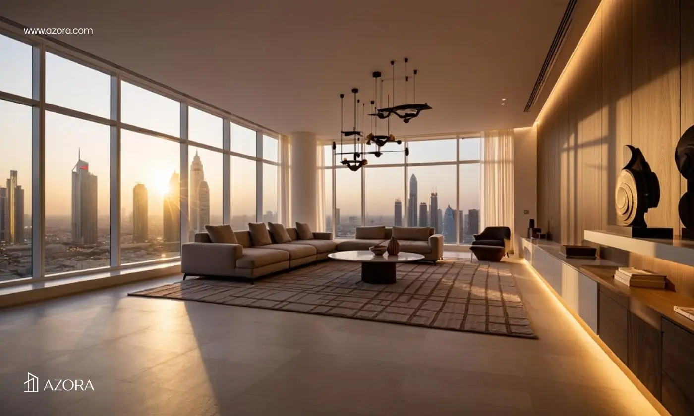 Azora branded penthouse interior
