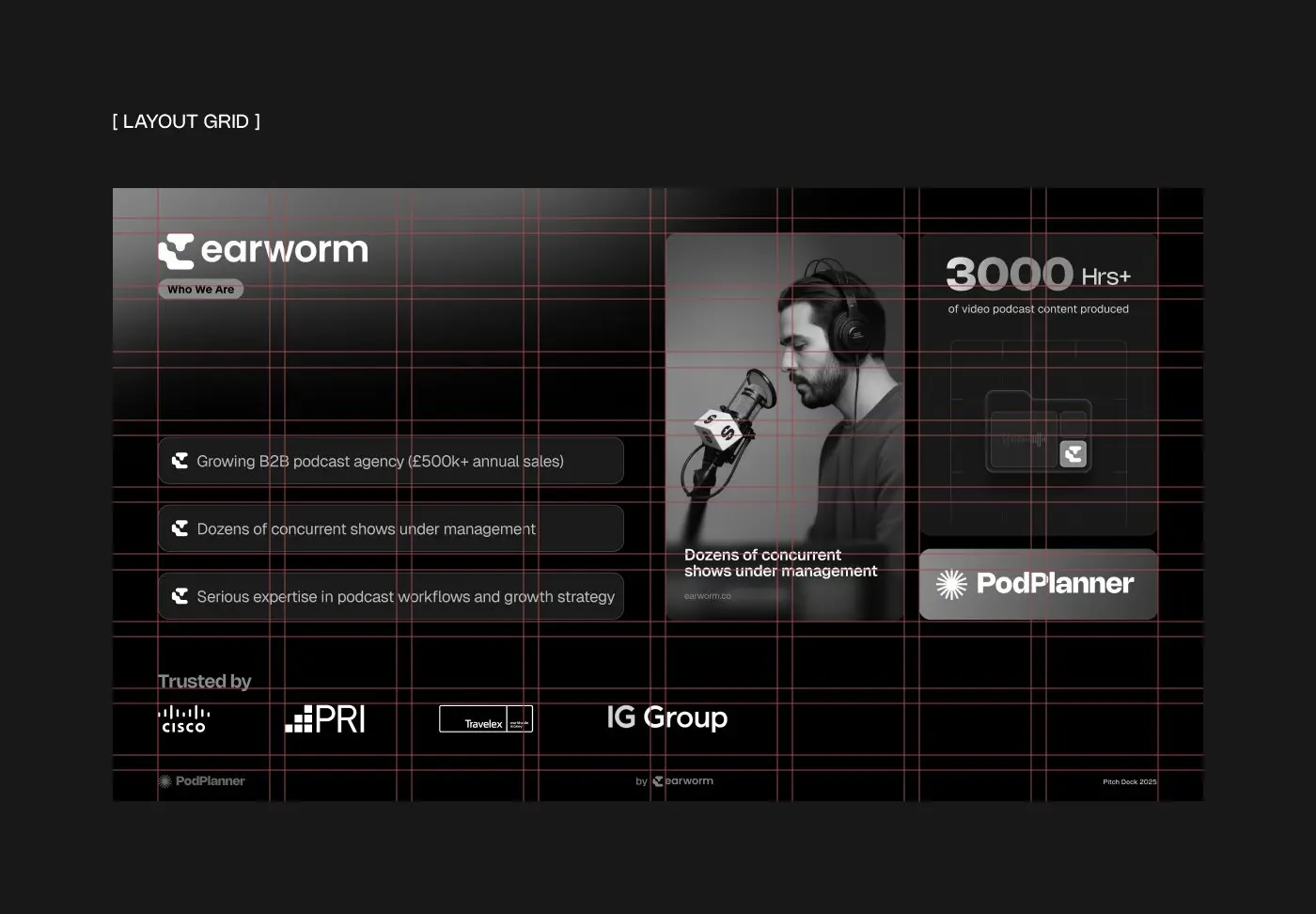 Earworm deck, market and features slides