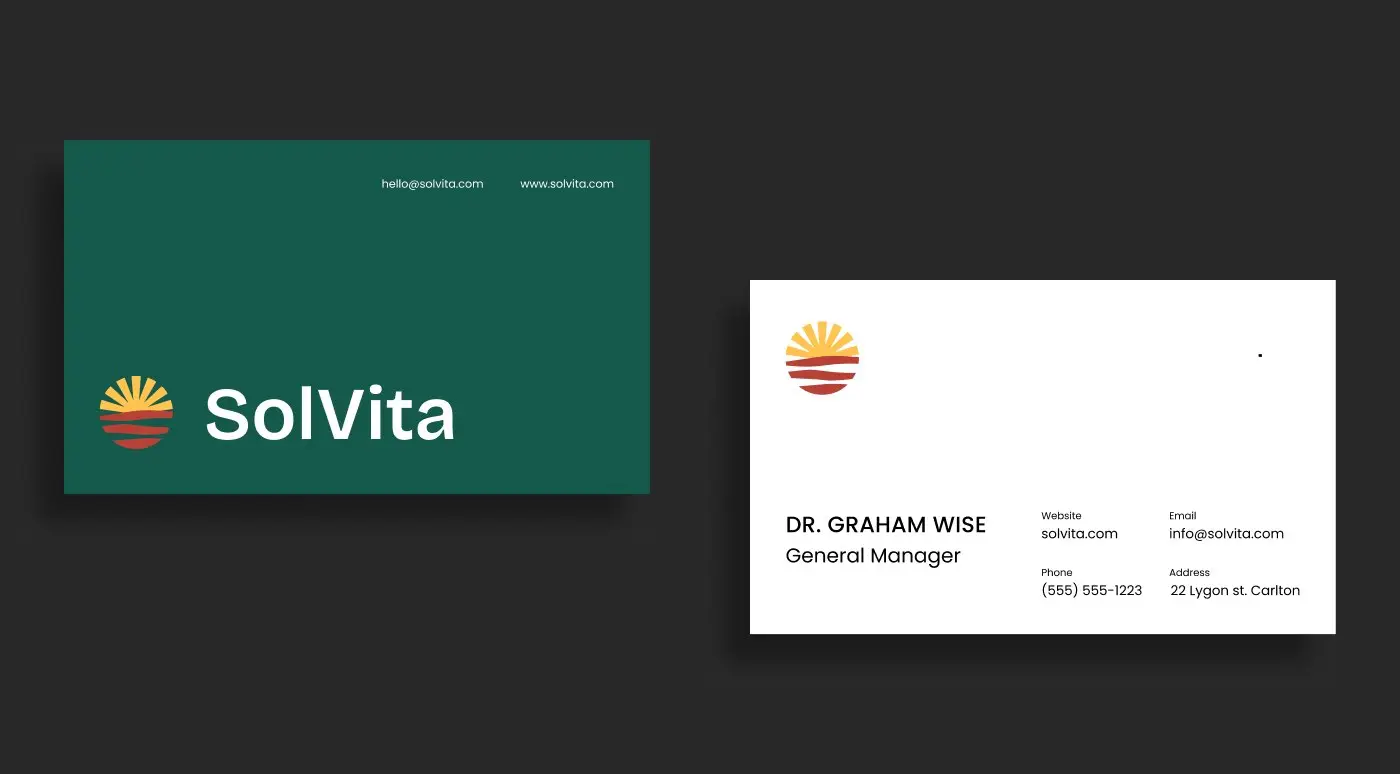 SolVita brand applications