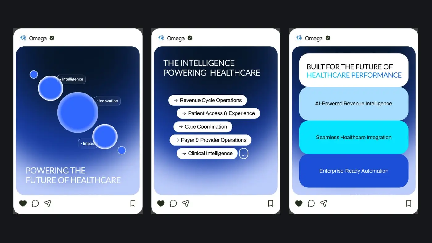 Three more posts from the blue AI series, on healthcare